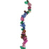 Multi Colours Stone Chips Strung Beads